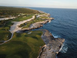 Puntacana (Corales) 9th Aerial Reverse